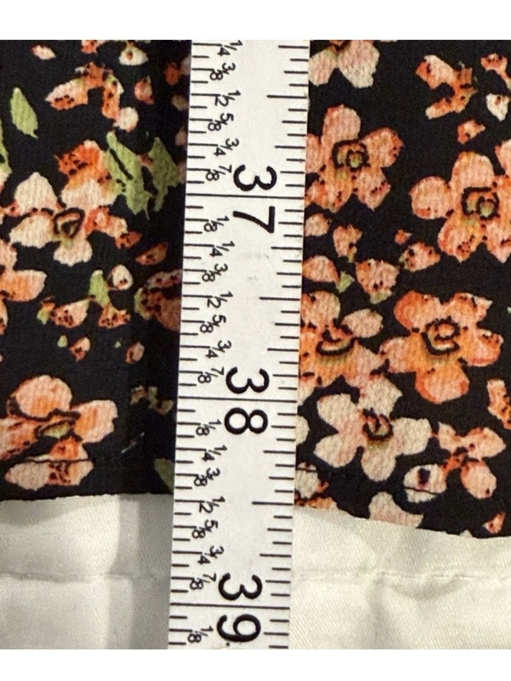 August Mist Women Floral Kimono Cardigan Black Peach Green OS - Picture 9 of 9